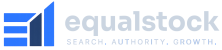 EqualStock Landscape Logo_SilverBlueDot